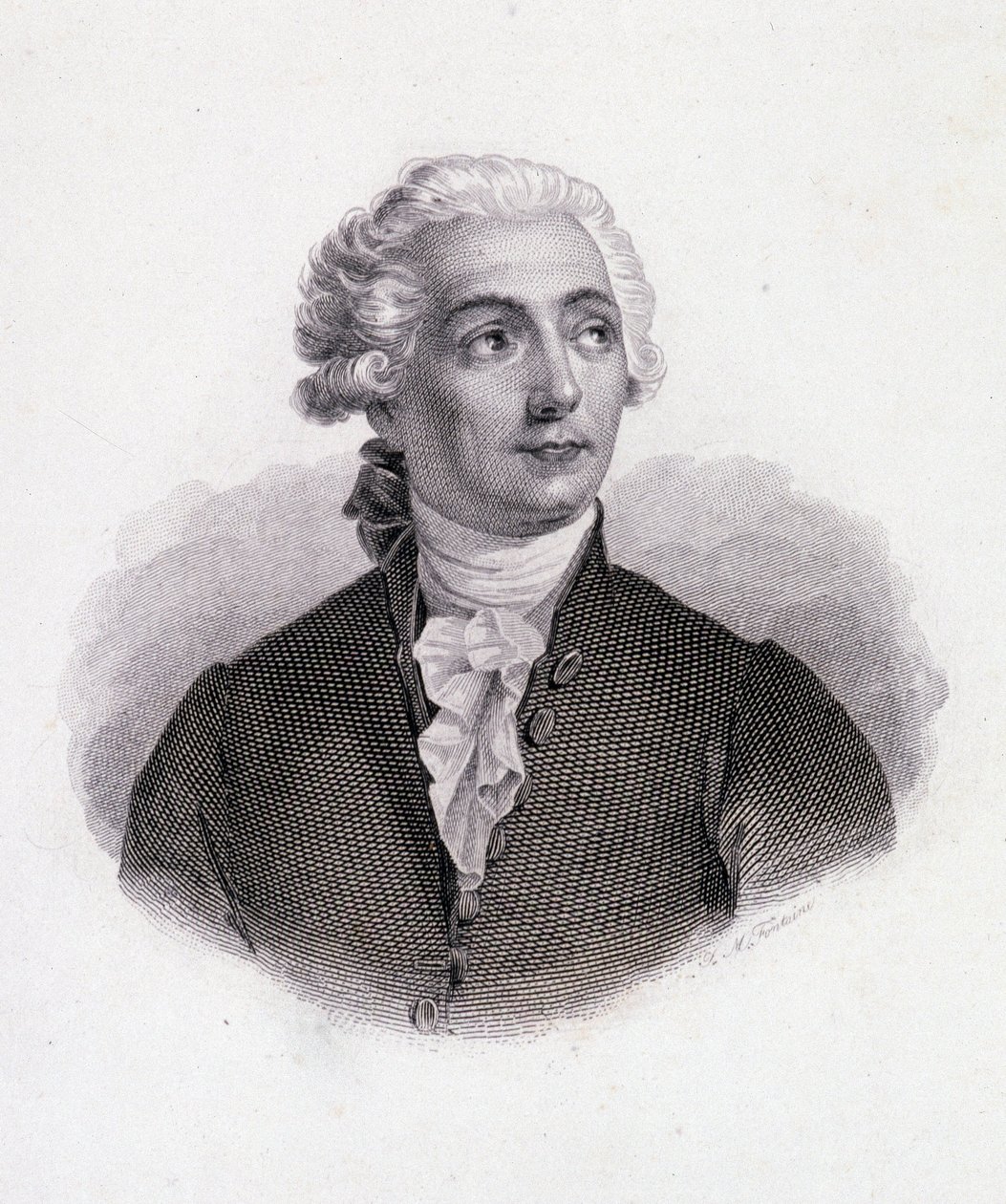 Portræt af Lavoisier af French School