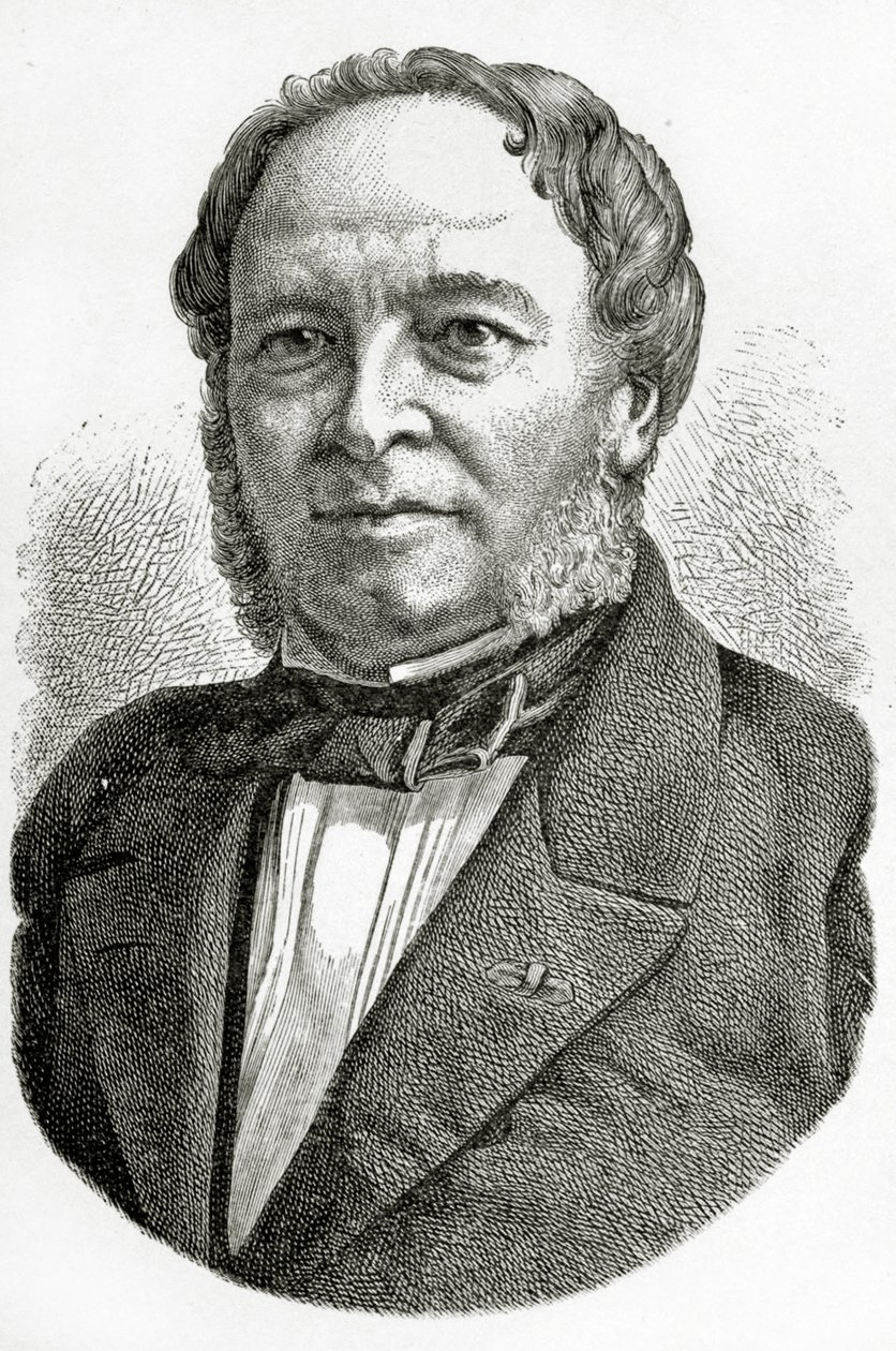 Portræt af Louie Hachette, 1893 af French School