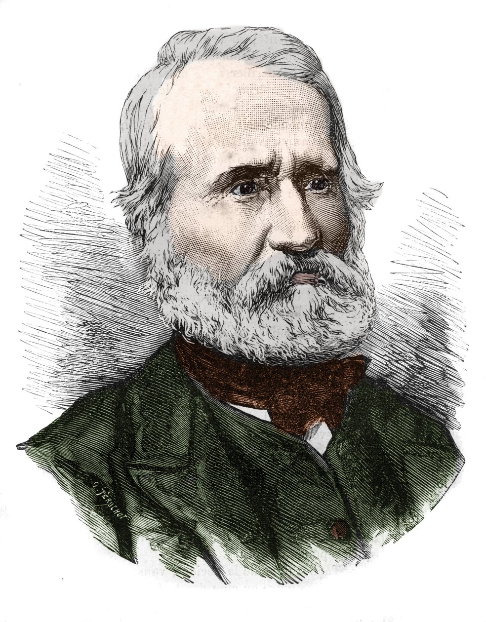 Portræt af Louis-Auguste Blanqui (Louis Auguste af French School