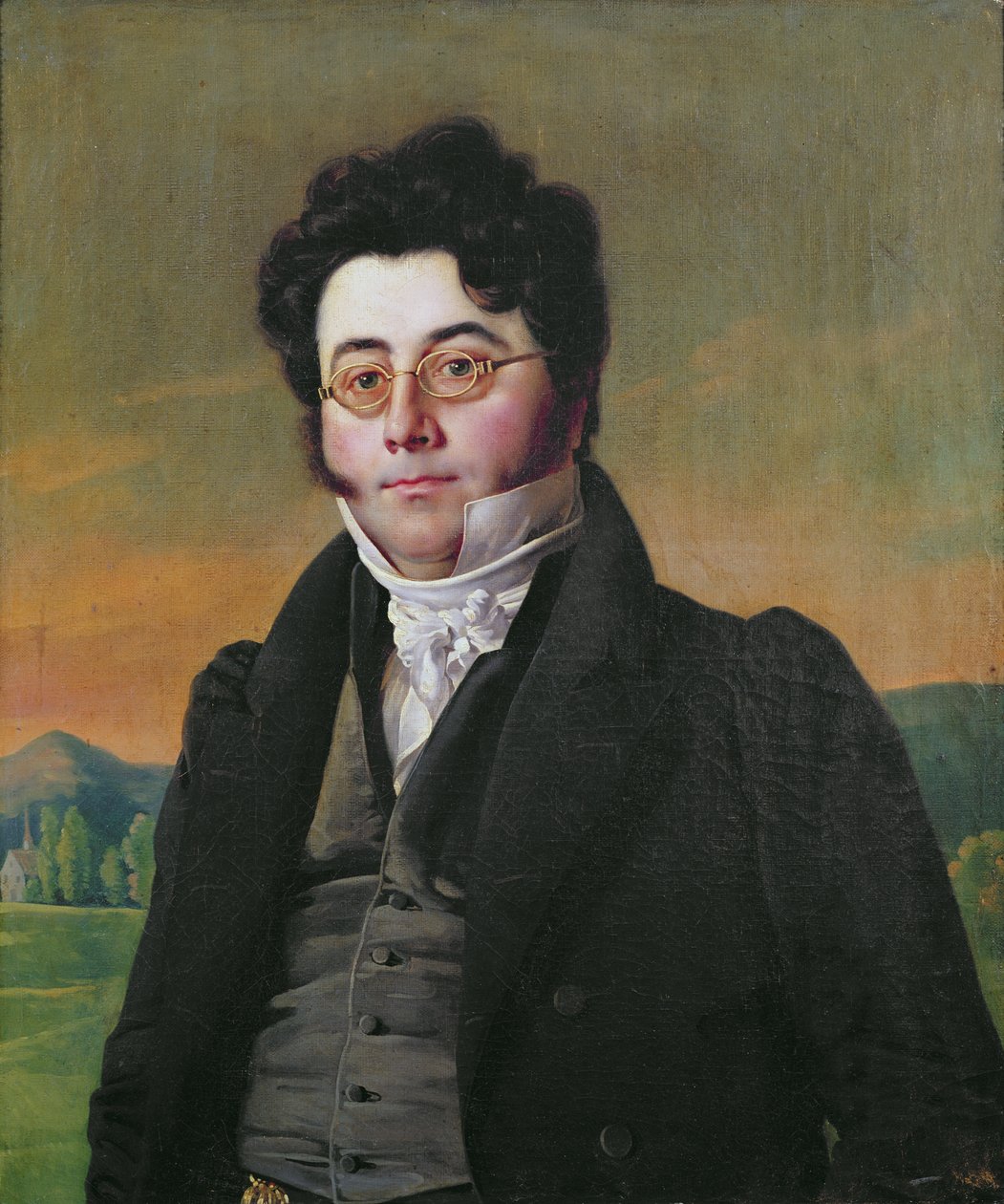 Portræt af Louis Auguste Baudelocque (1799-1863) af French School