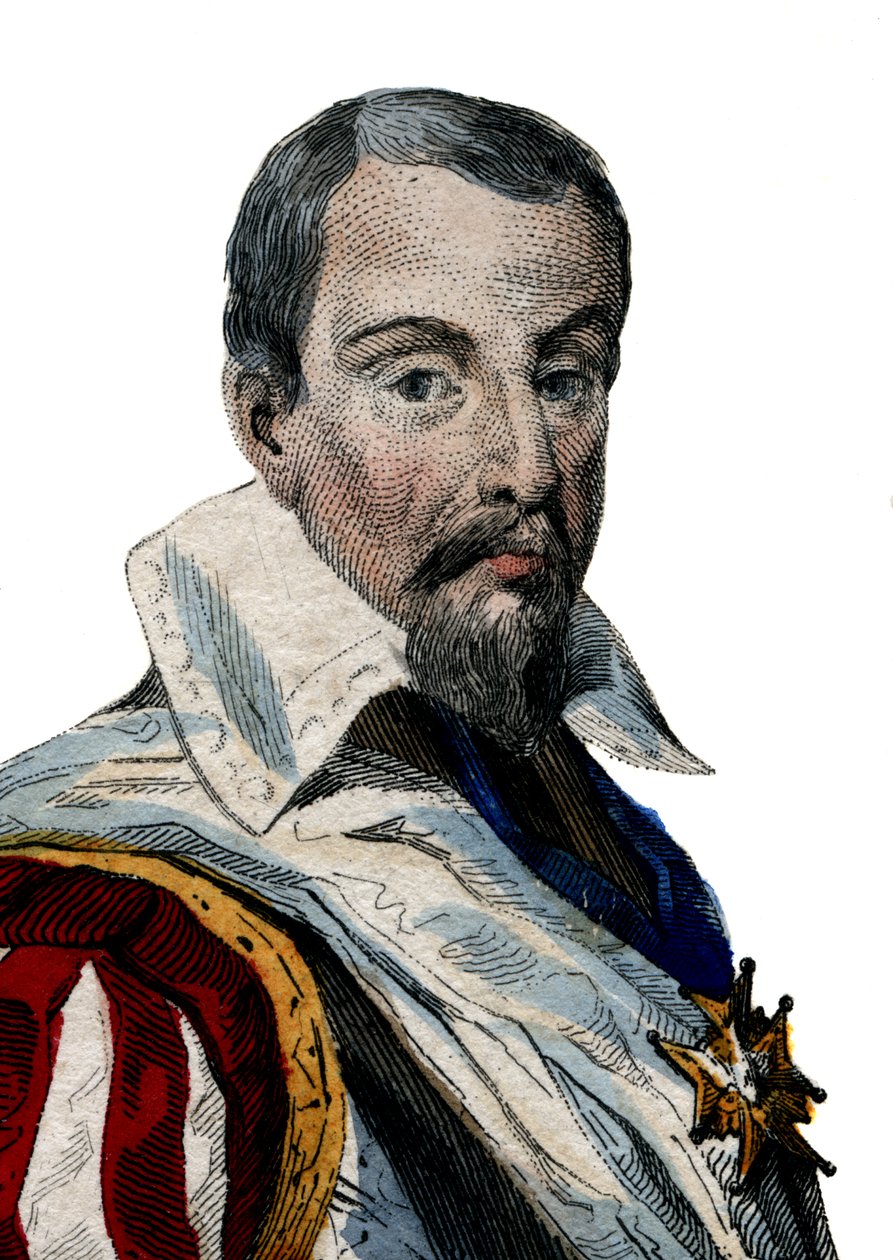 Portræt af Louis Des Balbes de Berton de Crillon (1543-1615), fransk soldat kaldte manden uden frygt. af French School