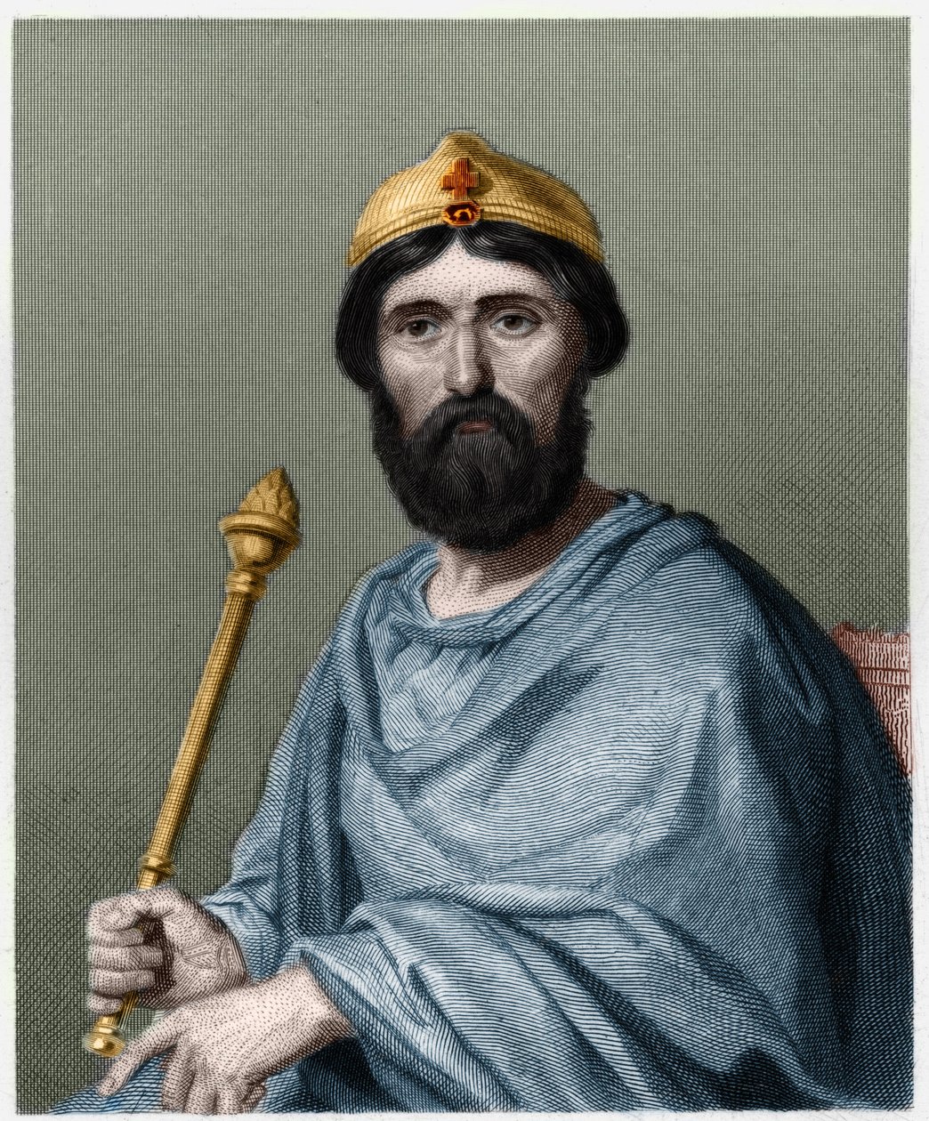 Portræt af Louis IV d