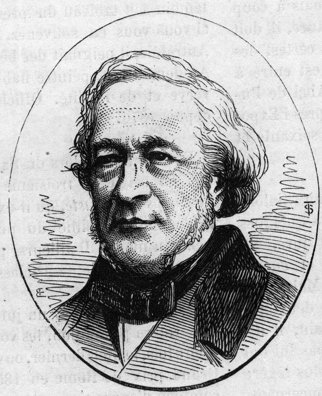 Portræt af Louis Pierre Henriquel Dupont (Henriquel@-Dupont af French School