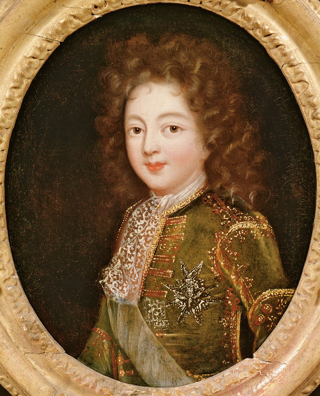 Portræt af Ludvig af Frankrig (1682-1712) af French School