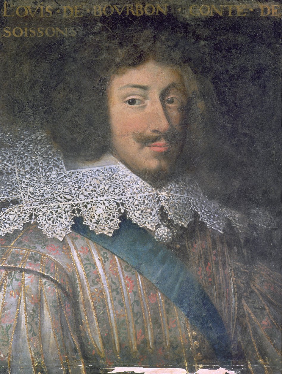 Portræt af Louis af Bourbon (1604-41) greve af Soissons af French School