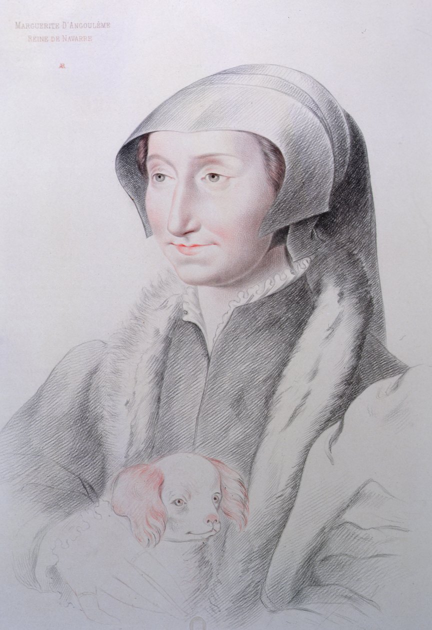 Portræt af Marguerite d