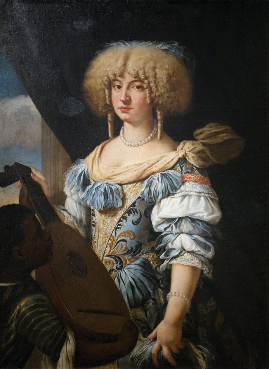 Portræt af Maria Beatrice d