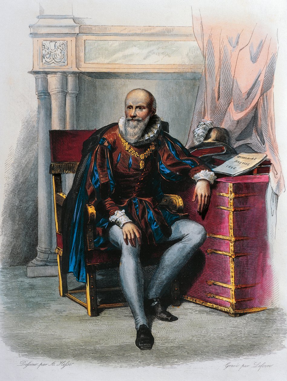 Portræt af Maximilien De Bethune, hertug af Sully af French School