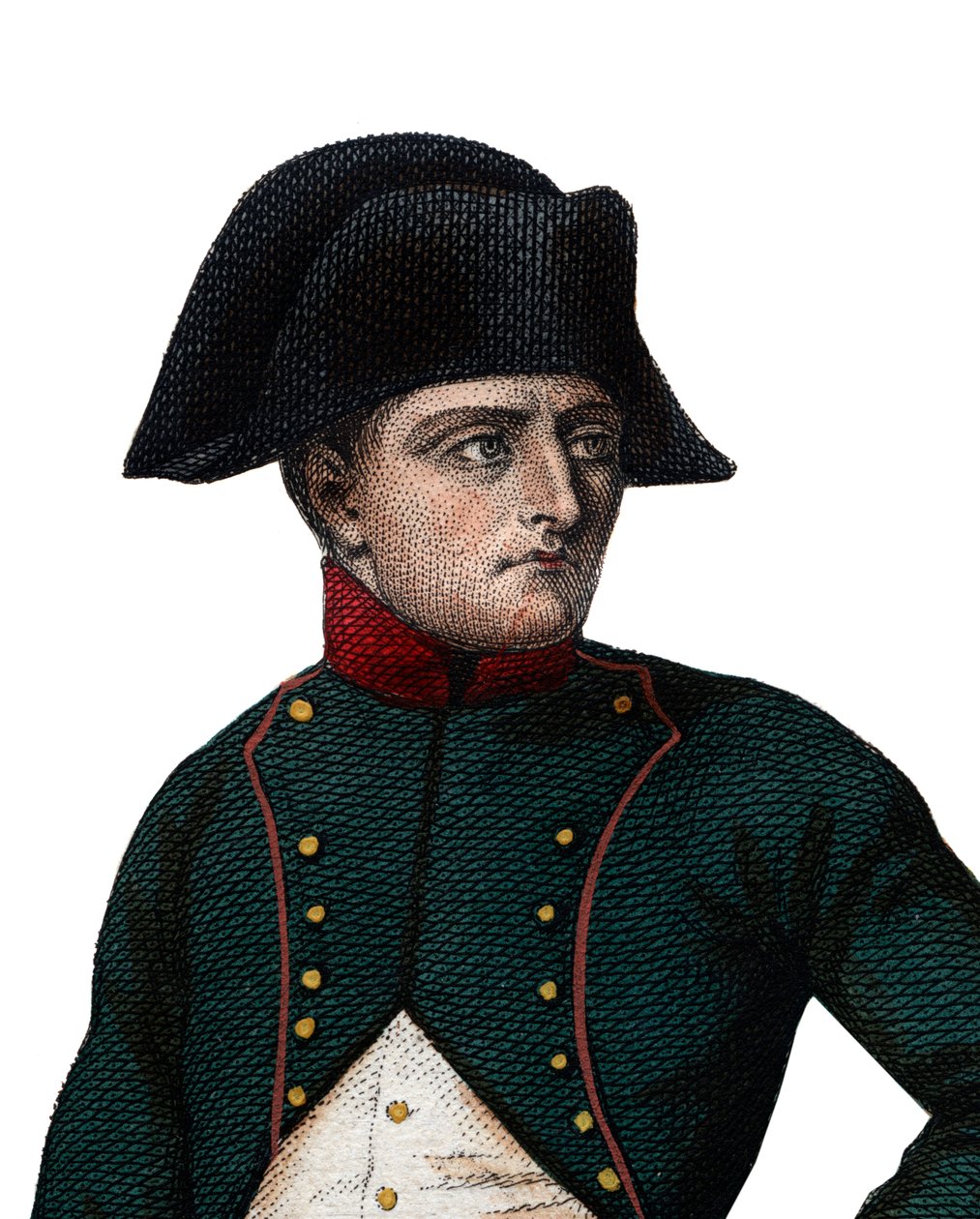 Portræt af Napoleon Bonaparte (1768-1821) som førstekonsul. af French School