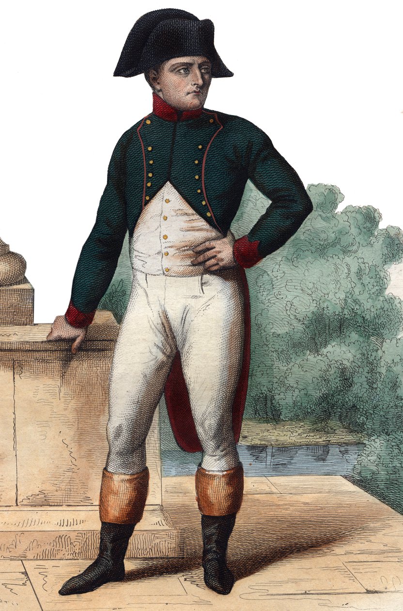 Portræt af Napoleon Bonaparte (1768-1821) som førstekonsul. af French School