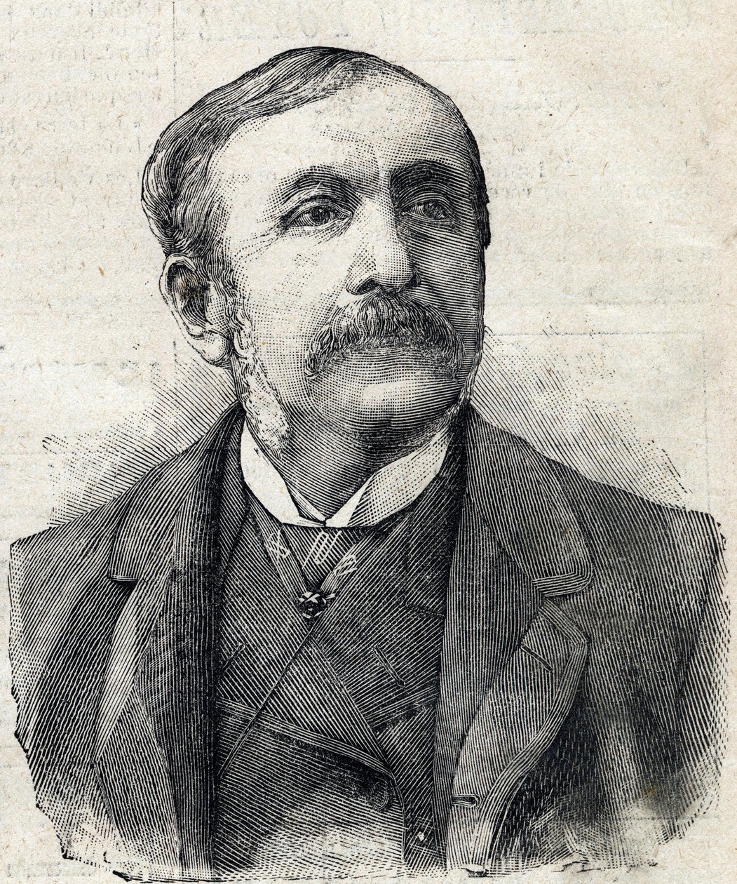 Portræt af Paul, greve af Remusat (1831-1897), fransk journalist og forfatter af French School