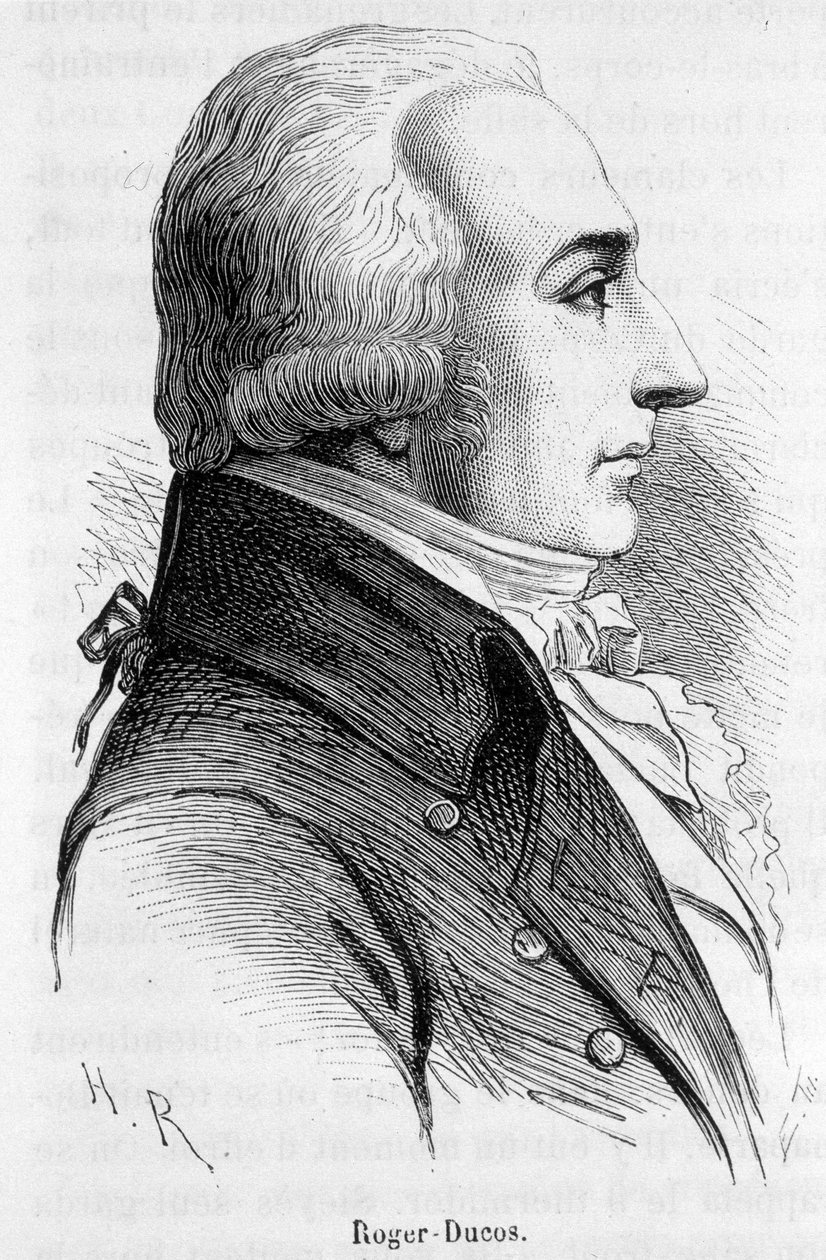 Portræt af Pierre-Roger Ducos, fransk politiker (1747-1816) af French School