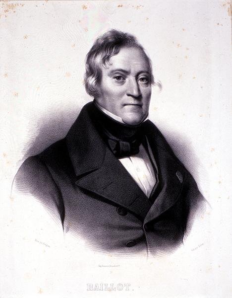 Portræt af Pierre Baillot (1771-1842) graveret af Julien (litho) af French School