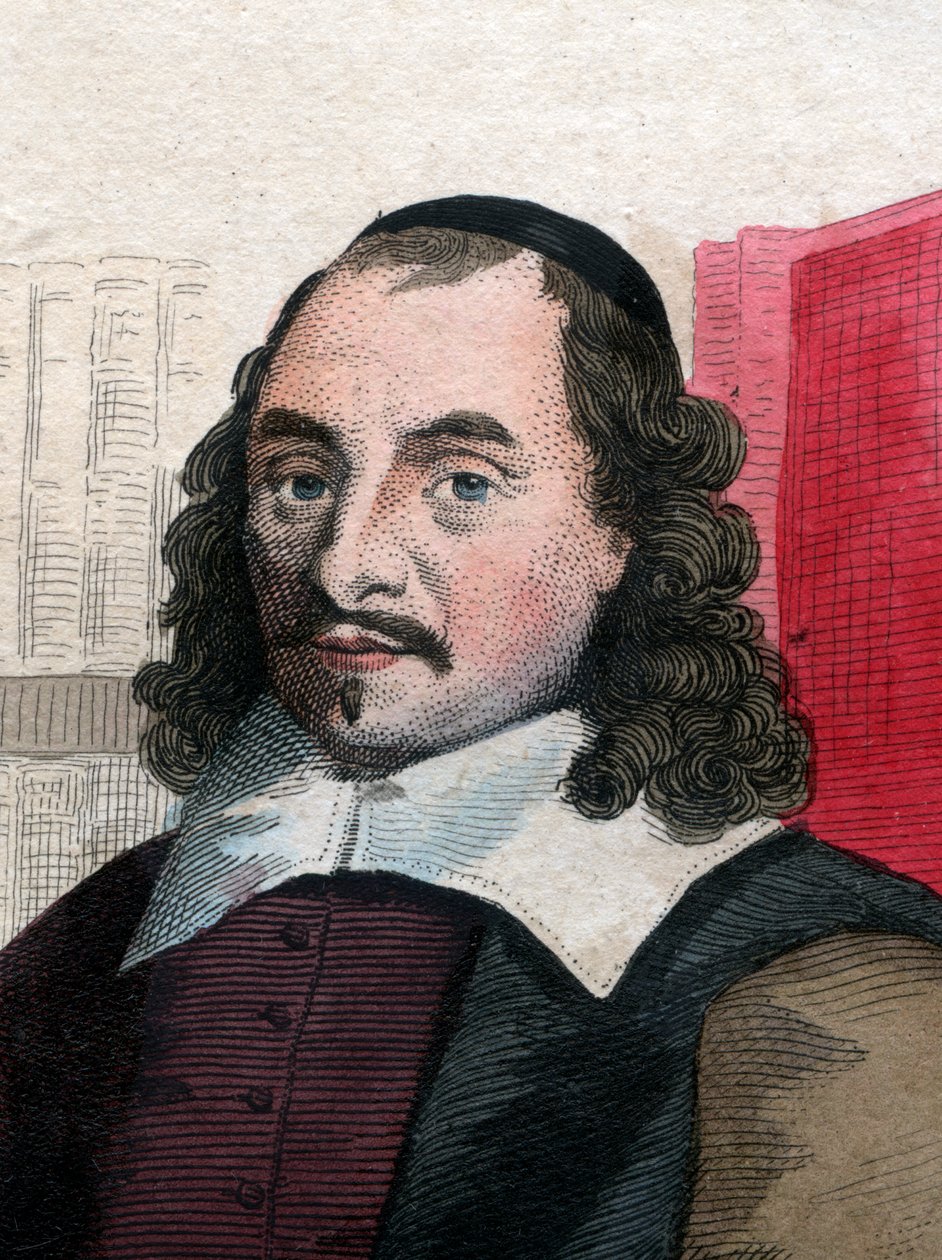 Portræt af Pierre Corneille (1606-1684), fransk dramatiker. af French School