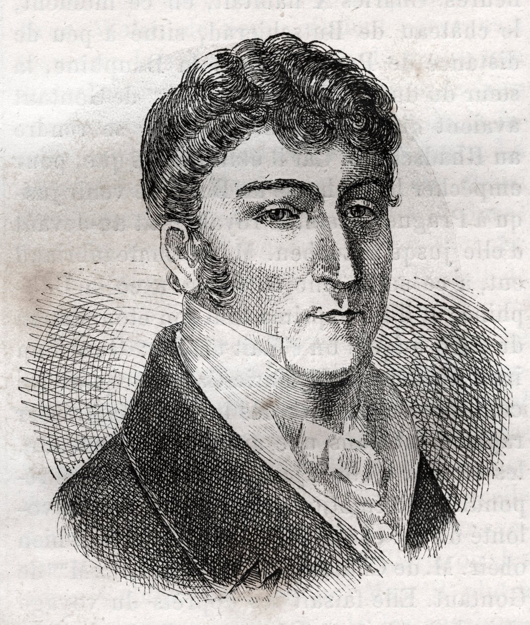 Portræt af Pierre Louis Jean Casimir de Blacas d