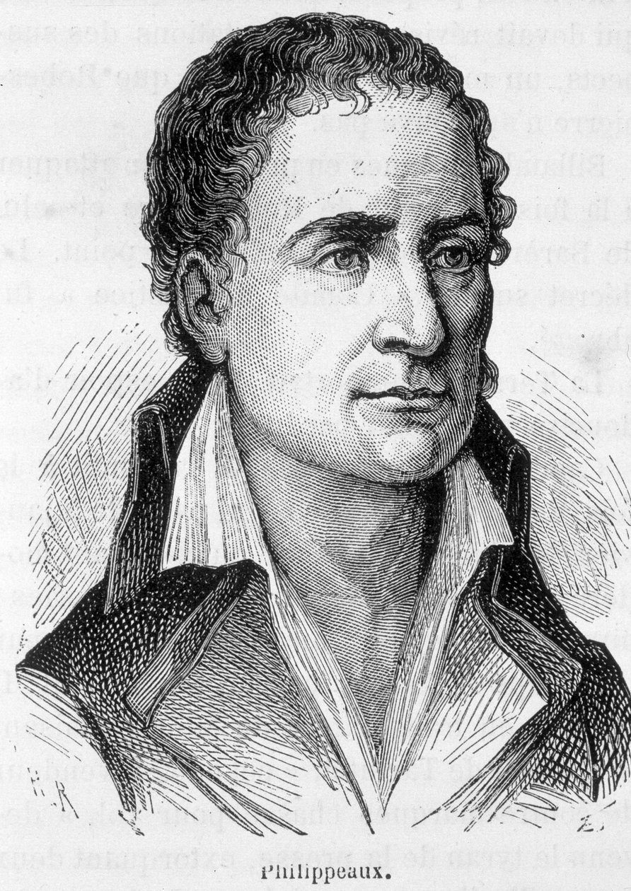 Portræt af Pierre Philippeaux af French School