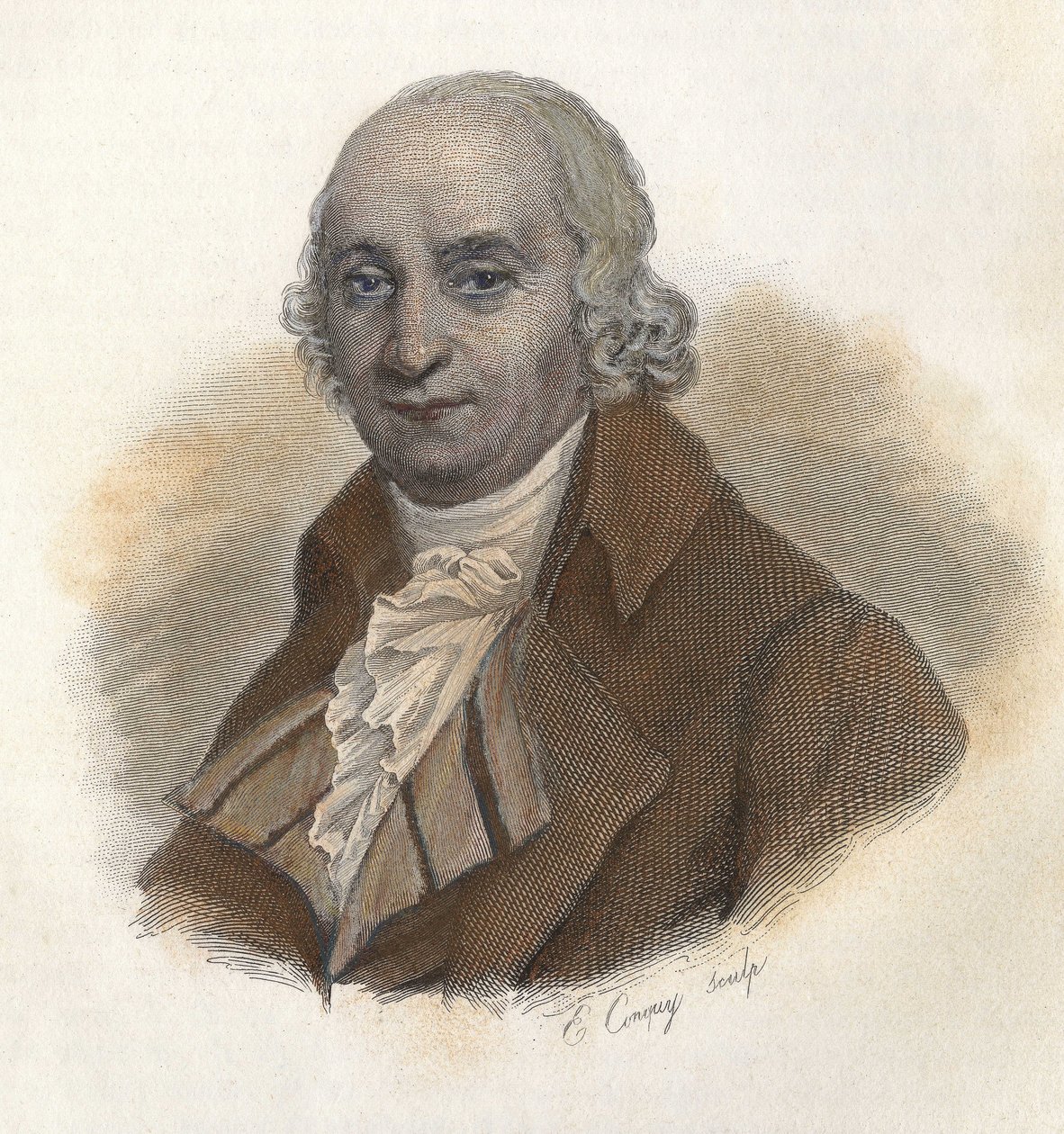 Portræt af Pierre Samuel Dupont de Nemours af French School