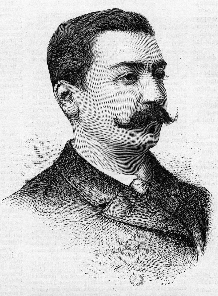 Portræt af prins Roland Bonaparte (1858-1924) af French School