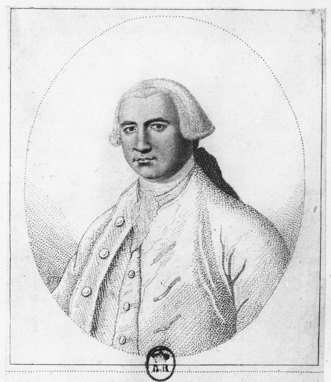 Portræt af Robert Lord Clive, baron af Plassey af French School