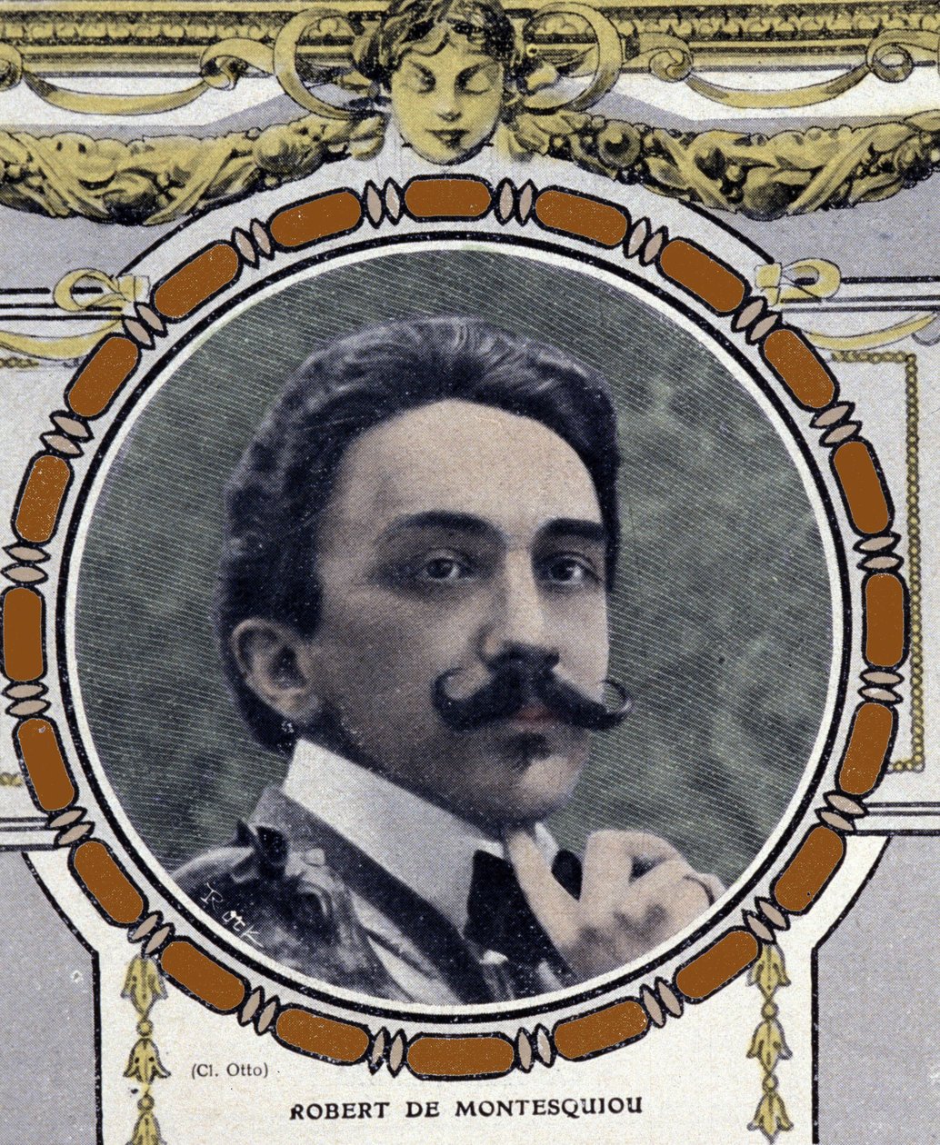 Portræt af Robert de Montesquiou (1855-1921), fransk forfatter. af French School