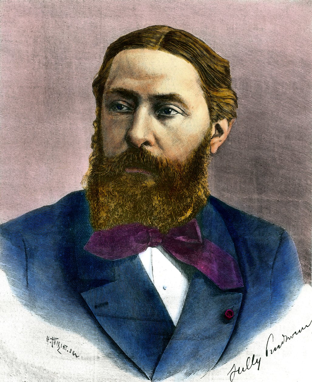 Portræt af Sully Prudhomme (Armand Sully-Prudhomme dit) (Sully Prud