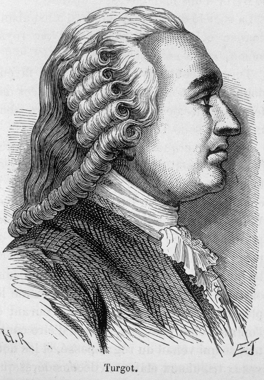 Portræt af Turgot, Baron de l
