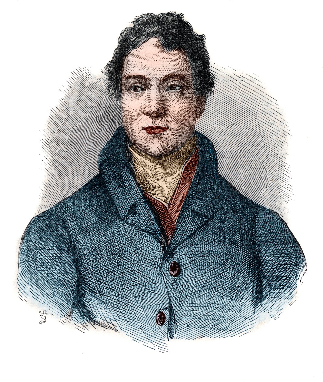 Portræt af William Huskisson (1770-1830) var en britisk statsmand. af French School