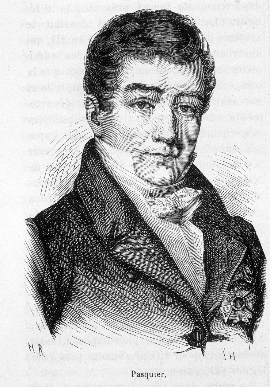 Portræt af en fransk politiker (1767 til 1862). - i "L