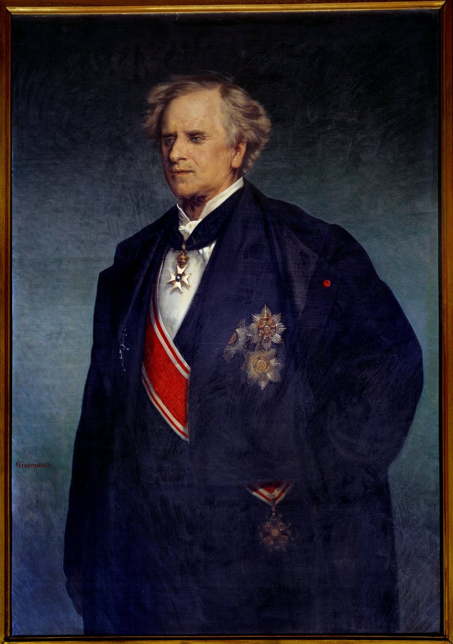 Portræt af astronom og politiker Urbain le Verrier (1811-1877) Maleri af Giacomotti fra den franske skole i det 19. århundredes Paris, observatoriets museum. af French School