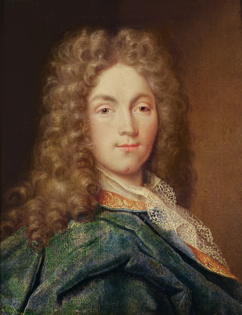 Portræt formodes at være af La Bruy ère af French School