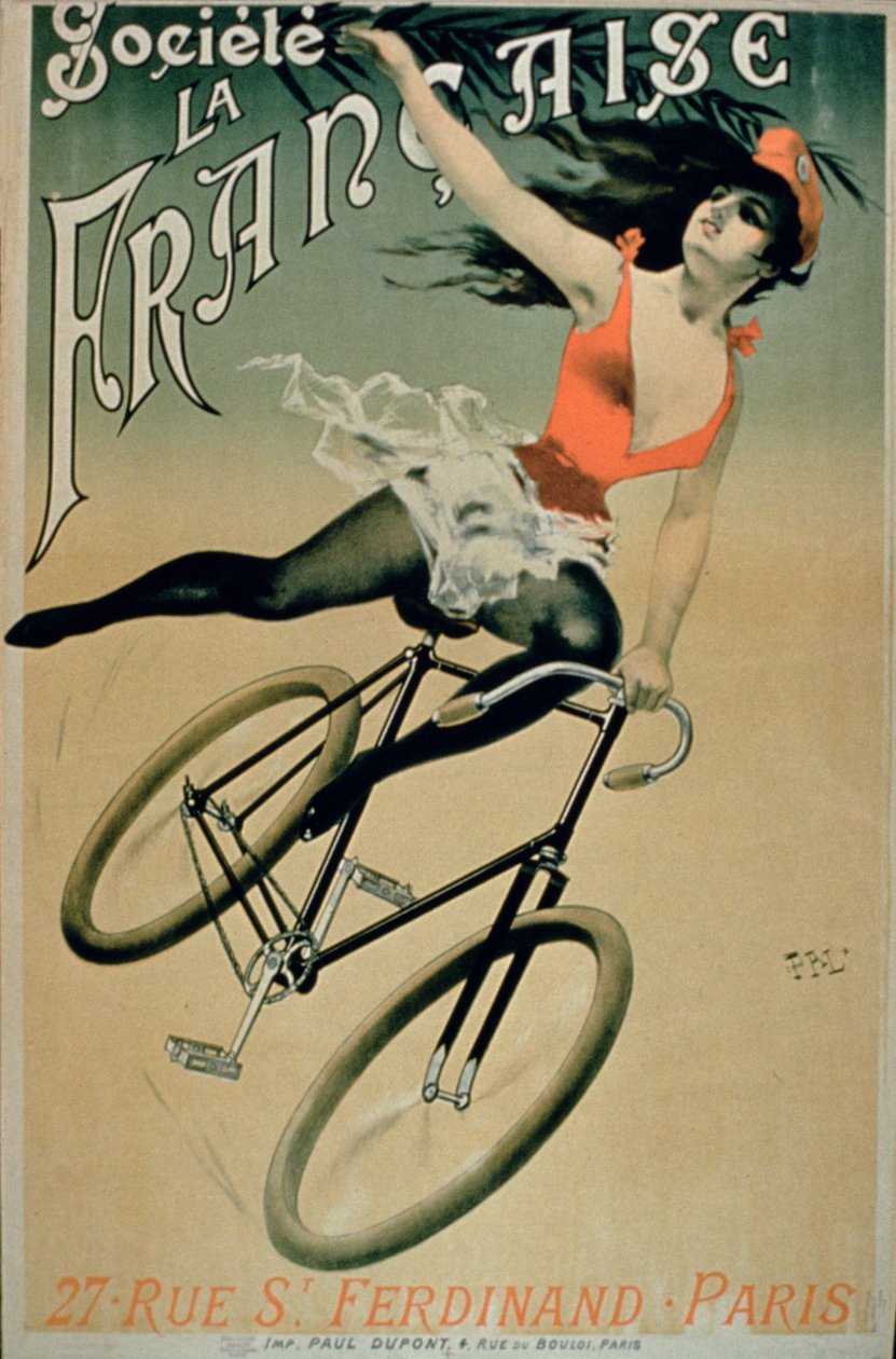 Plakatreklame Societe La Francaise, Paris af French School