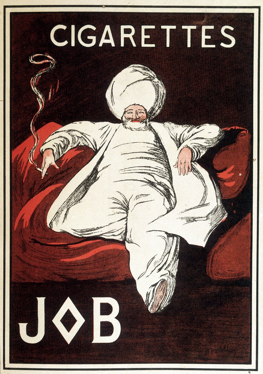 Poster for "Cigarettes Job" af French School