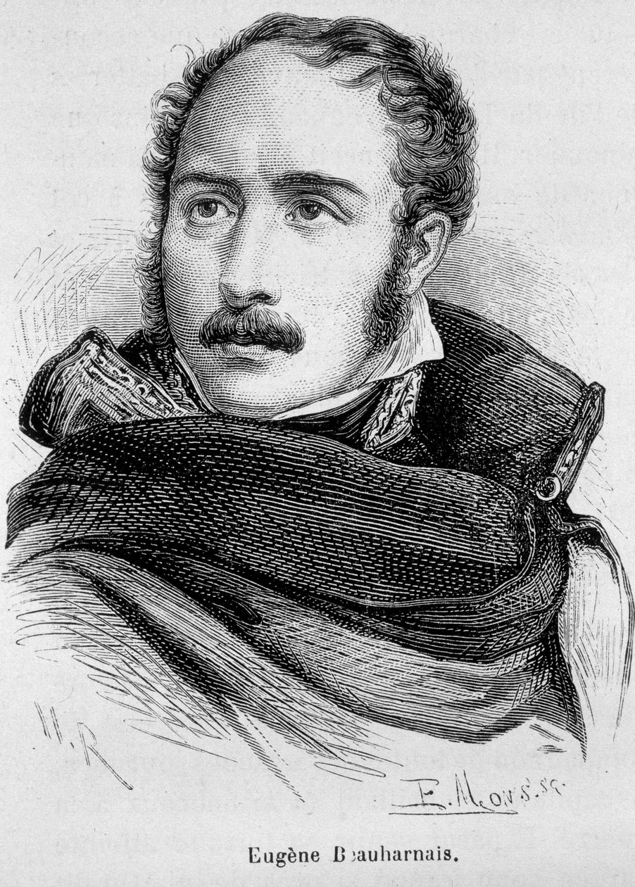 Prins Eugene Rose de Beauharnais (1781-1824, søn af Alexandre de Beauharnais og Josephine) - i "" L