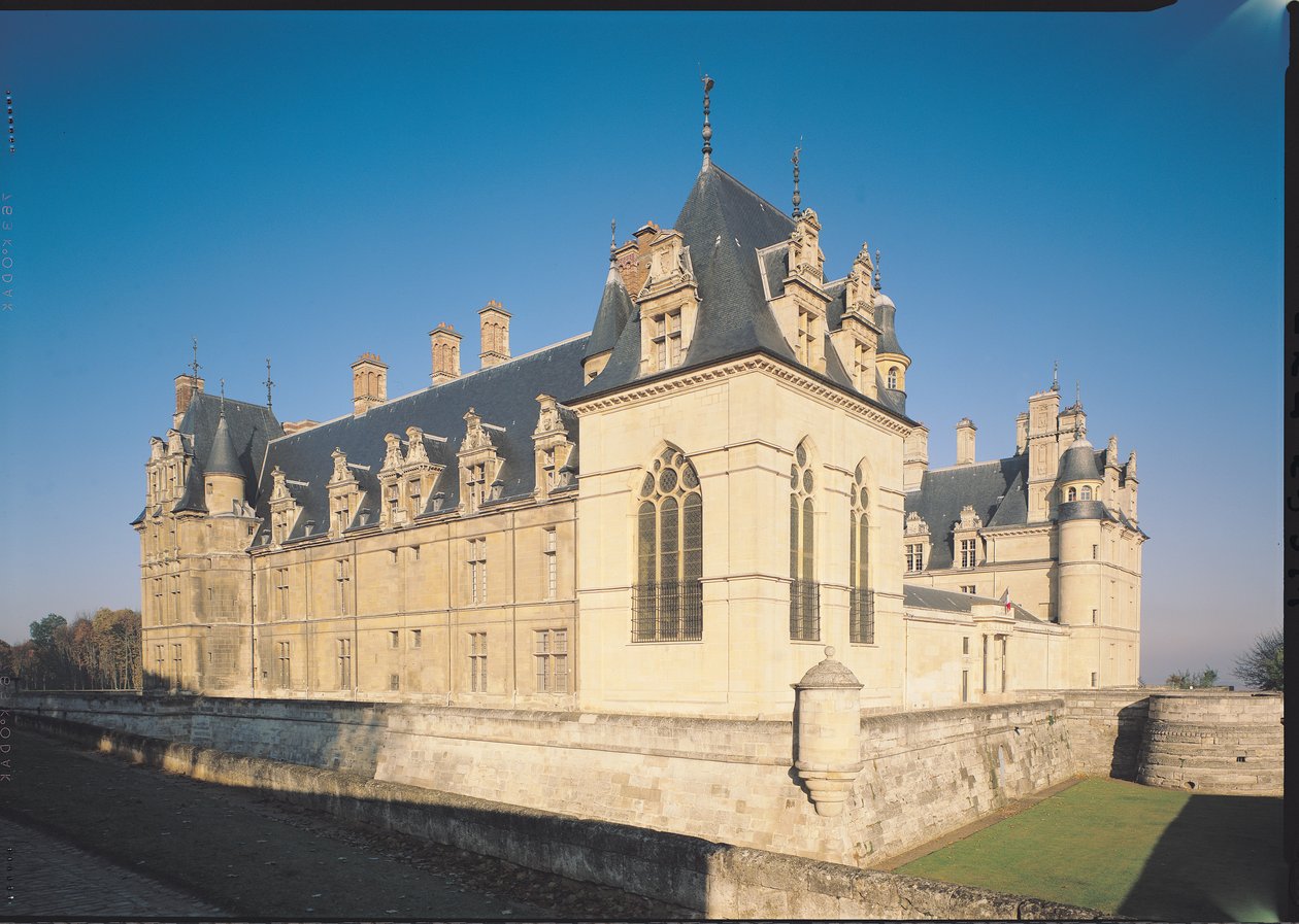 Hovedfacade og sydfacade af French School