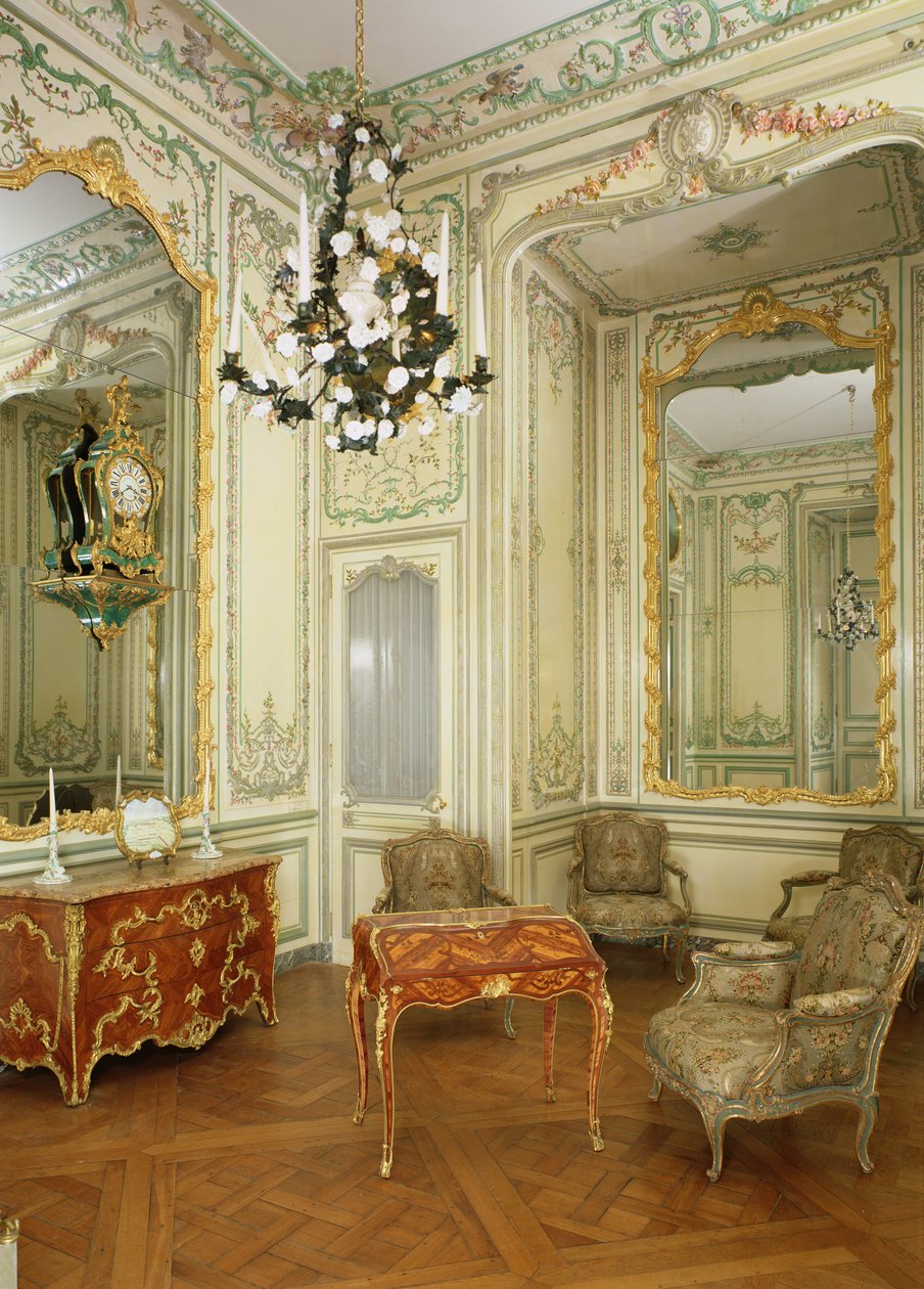 Privat værelse af Dauphine Marie-Josephe de Saxe (1731-67) af French School