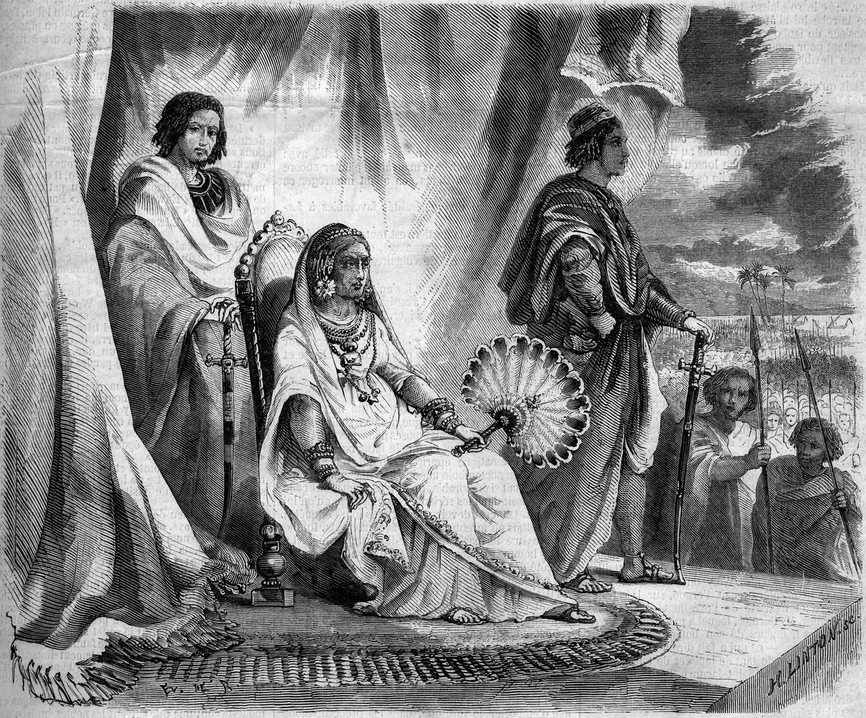 Dronning Ranavalo Manjaka I (Ranavalona af French School