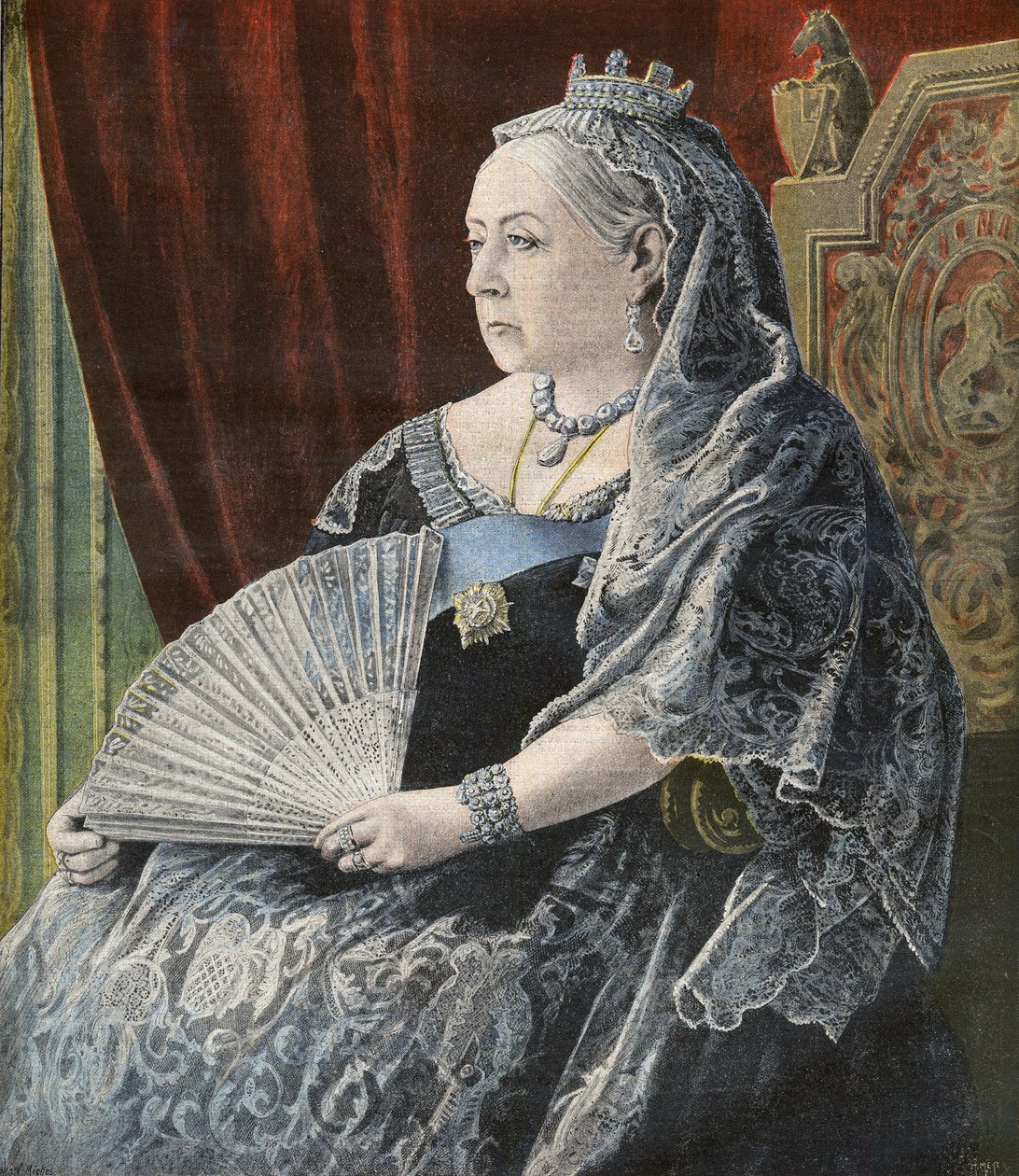 Dronning Victoria Dronning af England, på hendes jubilæum - forsiden af 