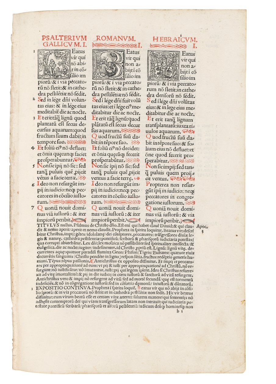 Quincuplex Psalterium, redigeret af Jacques Le Fèvre d
