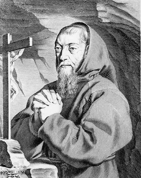 R.P. Joseph af Paris, 1638 af French School