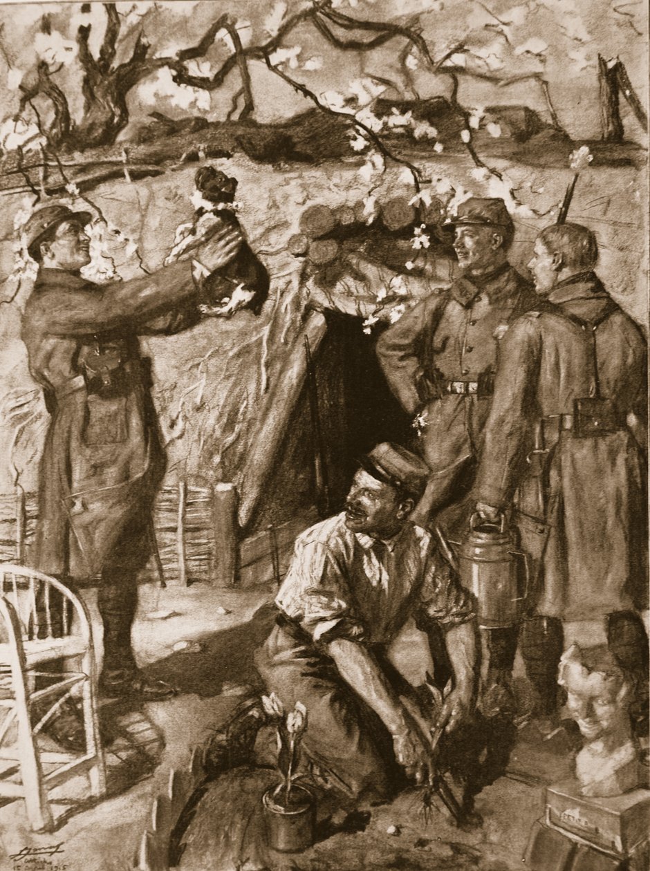 Fritid, 1915 af French School