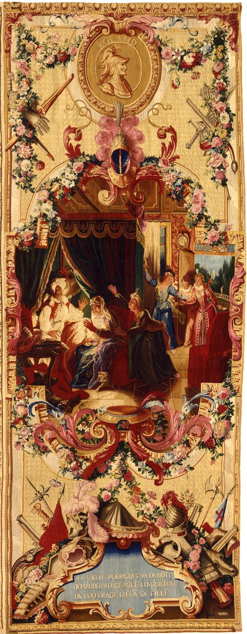 Regence Gobelins gobelin med historien om Don Quixote, 1717-18 af French School