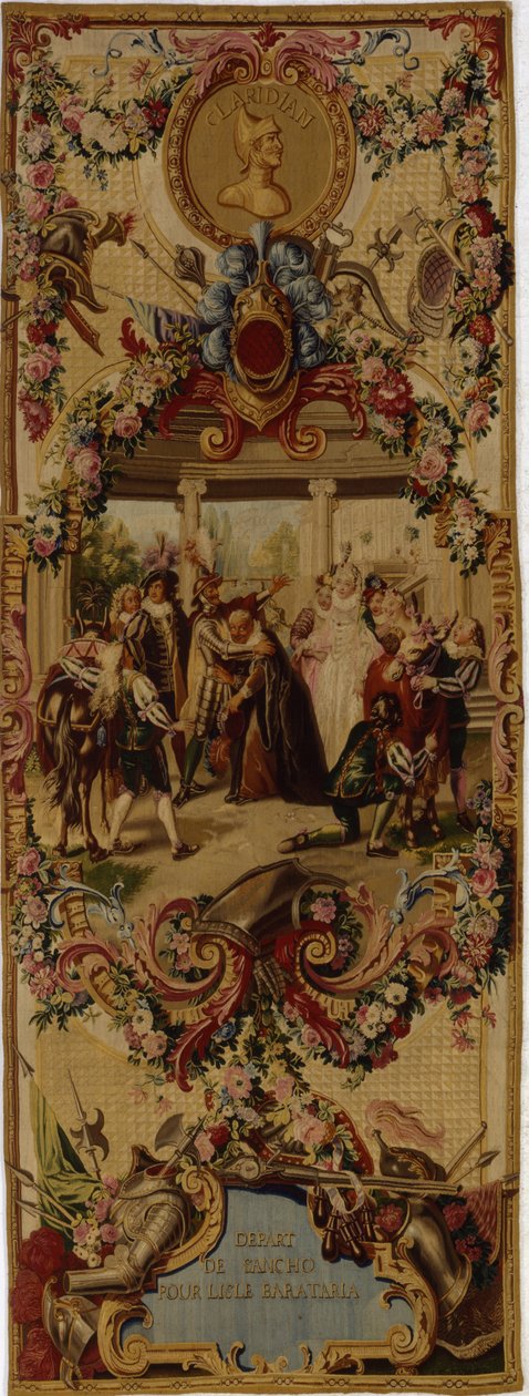 Regence Gobelins gobelin med historien om Don Quixote, 1717-18 af French School