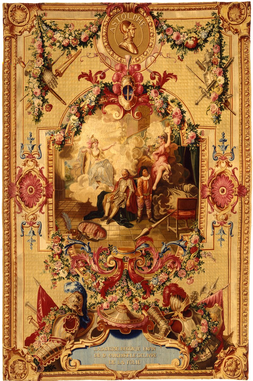 Regence Gobelins gobelin med historien om Don Quixote, 1717-18 af French School
