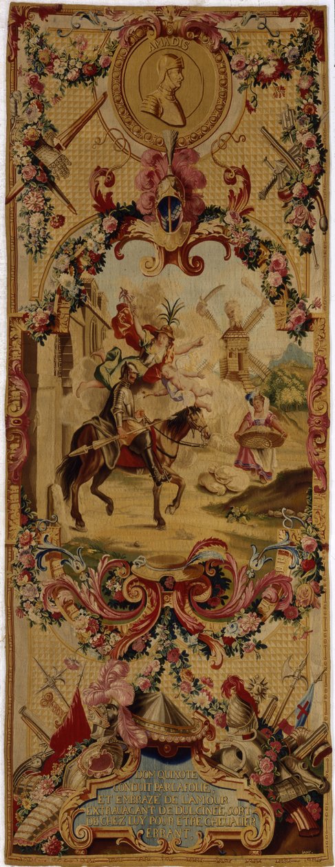 Regence Gobelins gobelin med historien om Don Quixote, 1717-18 af French School