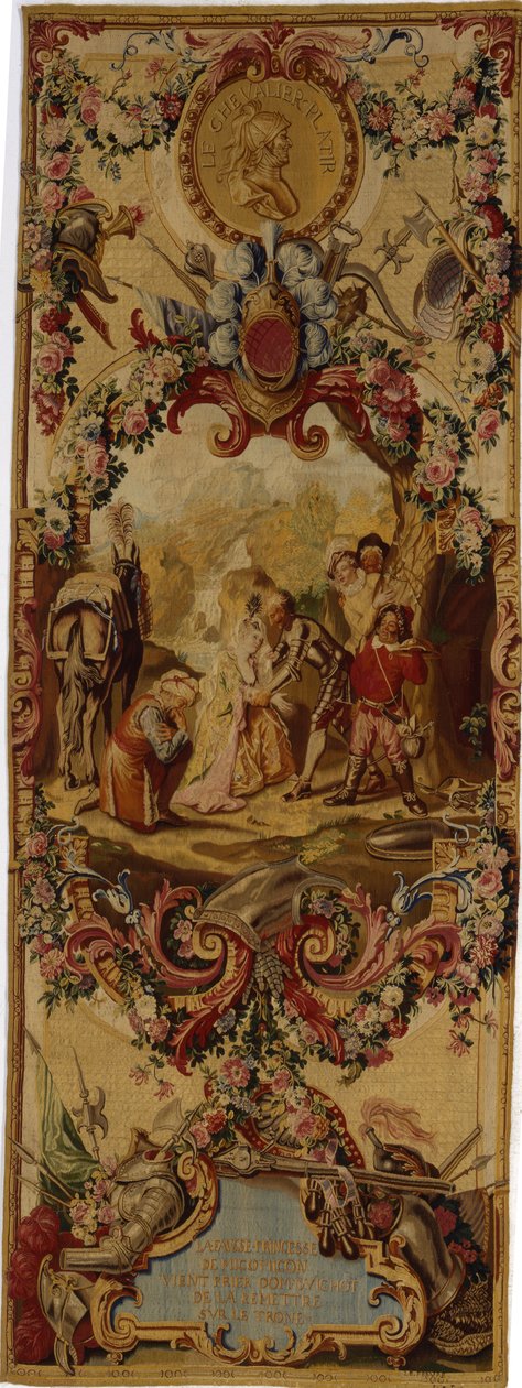 Regence Gobelins gobelin med historien om Don Quixote, 1717-18 af French School