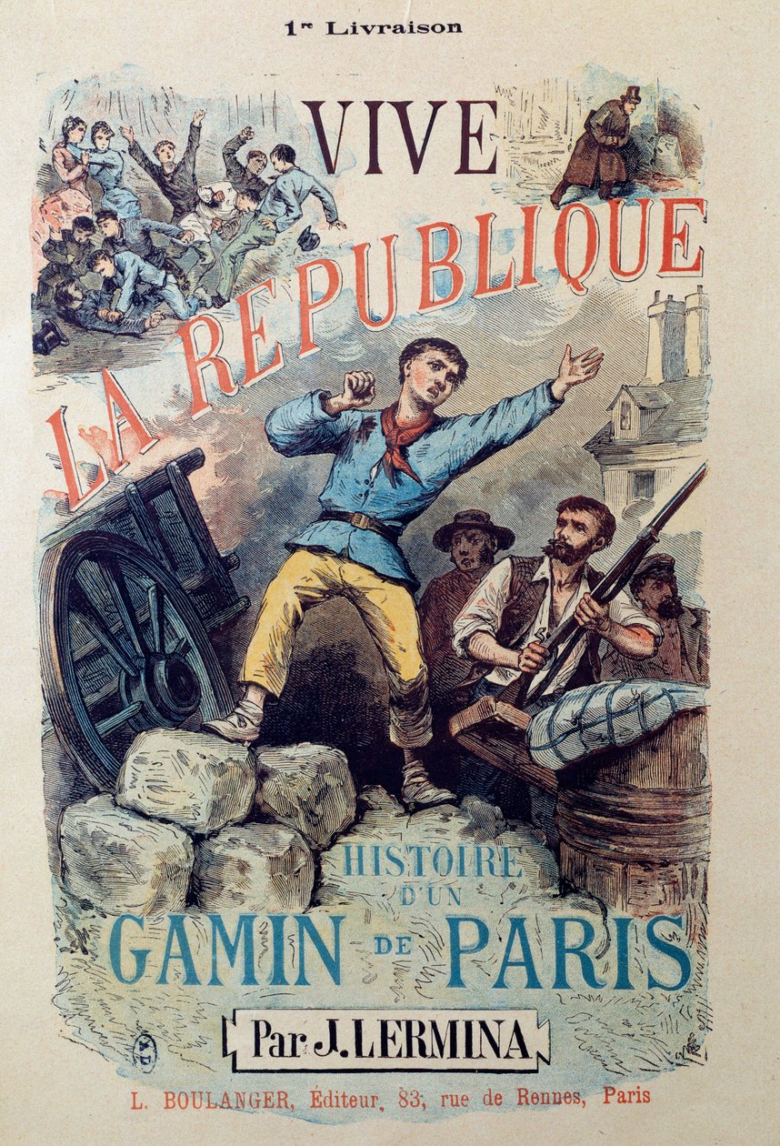 Revolutionen i 1848: bogomslag til "Vive la republique, histoire d