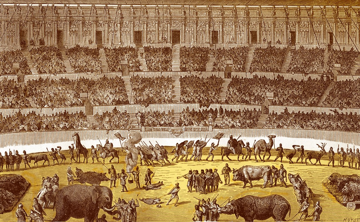 Romersk cirkus i antikken, fra 