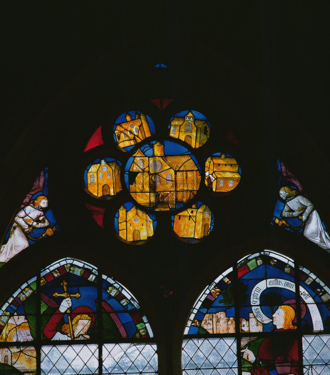 Rose vindue, ca. 1560 af French School