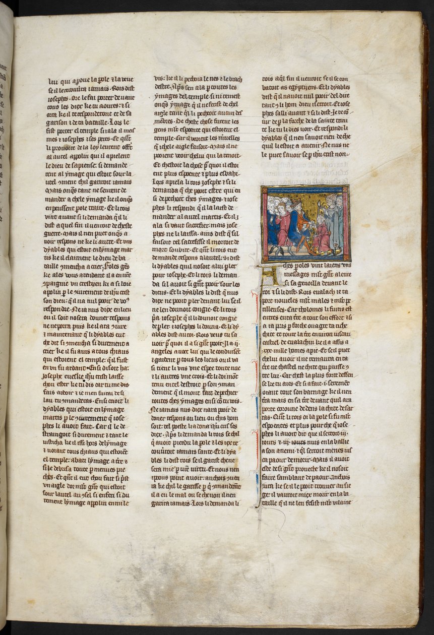Kongelig MS 14 E. III, f.19r, illustration fra 