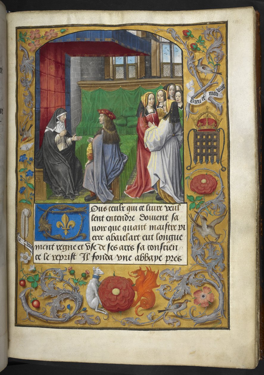 Royal MS 16 F II f.137r Illustration fra 